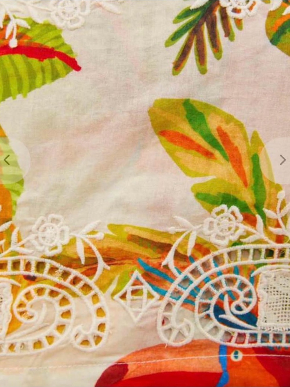 Farm Rio Forest Birds blouse - Size Small - Picture 5 of 9